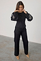 Black Enchanted Lillie Top