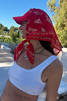 Thumbnail for Red Marina Fish Bandana