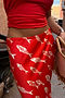Red Marina Dorris Skirt