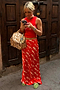 Red Marina Dorris Skirt