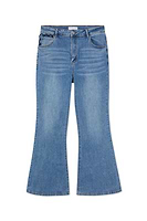 Thumbnail for Denim Flare Scallop Jean