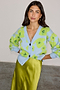 Blue Floral Hannah Cardigan