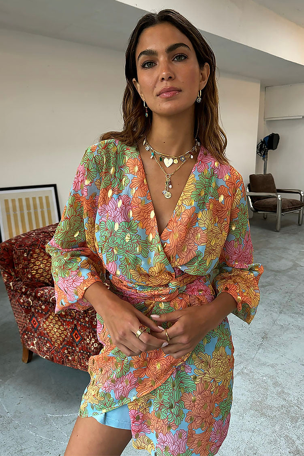 Floral Mini Vienna Dress