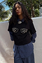 Black Jewel Bust T Shirt