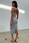 Gingham Halterneck Dress