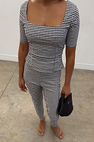 Thumbnail for Gingham Top