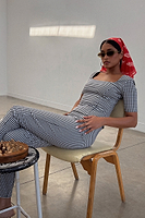 Thumbnail for Gingham Top