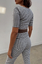 Gingham Trousers