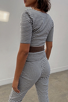 Thumbnail for Gingham Trousers