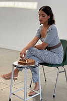 Thumbnail for Gingham Trousers