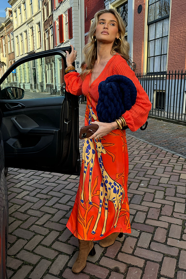 Giraffe Emma Dress