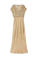 Thumbnail for Gold Sequin Elodie Dress Petite