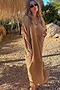 Gold Plisse Jem Dress
