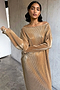 Gold Plisse Jem Dress
