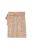 Thumbnail for Gold Sequin Mini Jaspre Skirt