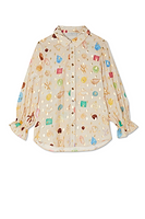 Thumbnail for Cream Shell Geanie Shirt