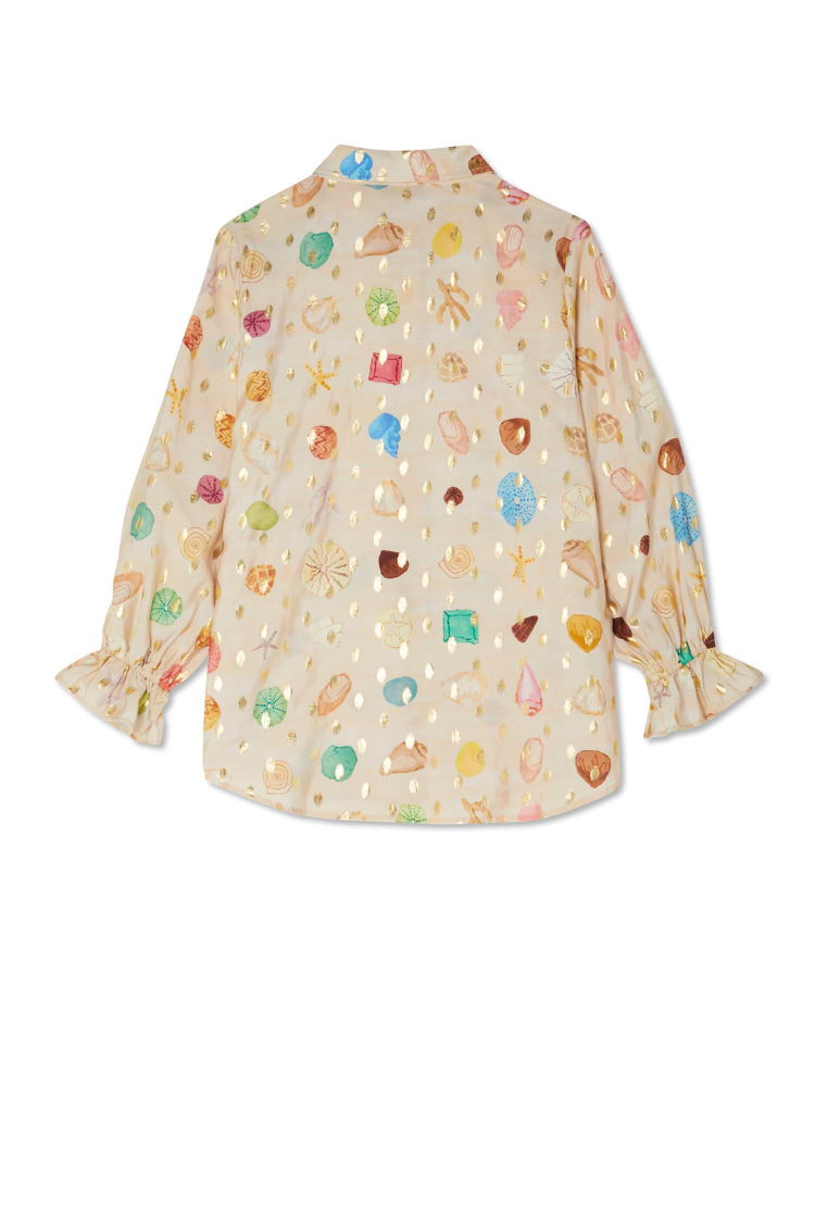 Cream Shell Geanie Shirt