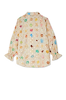 Thumbnail for Cream Shell Geanie Shirt