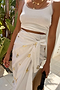 Gold Snake Jaspre Wrap Skirt