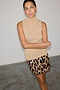 Gold Rib Knit Vest