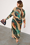 Green Plisse Didi Dress Petite
