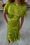 Lime Safari Erin Dress Petite