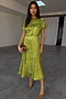 Lime Safari Erin Dress