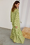 Green Jacquard Harmony Dress Petite