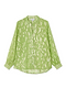 Green Jacquard Miley Shirt