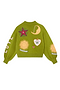 Green Mystical Knit Cardigan