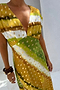 Green Ombre Elodie Dress