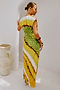 Green Ombre Elodie Dress