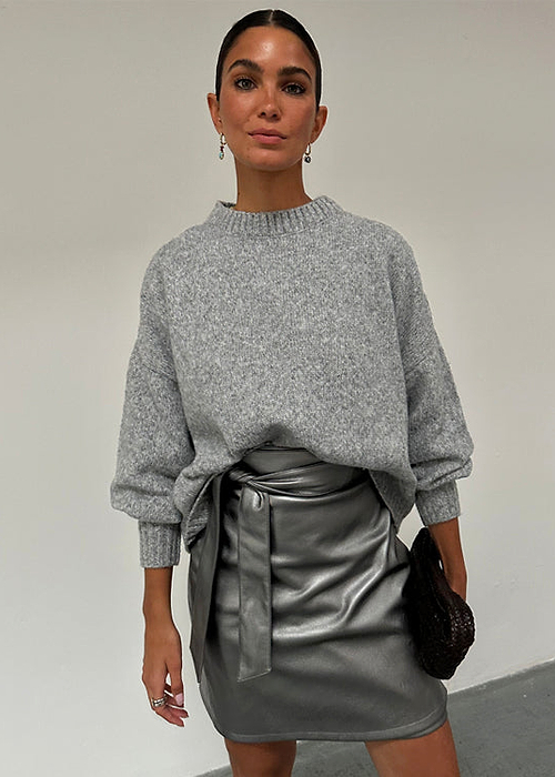 Grey Copenhagen Knit Jumper