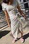 Grey Jesse Jersey Wrap Dress