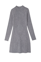 Thumbnail for Gunmetal Rib Knit Mini Suki Dress