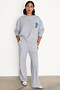 Grey Wide Leg Joggers