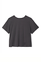 Grey T-Shirt with Shoulder Pads