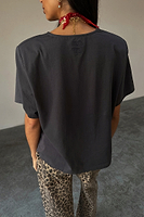 Thumbnail for caption_Model wears Grey T Shirt  in size M