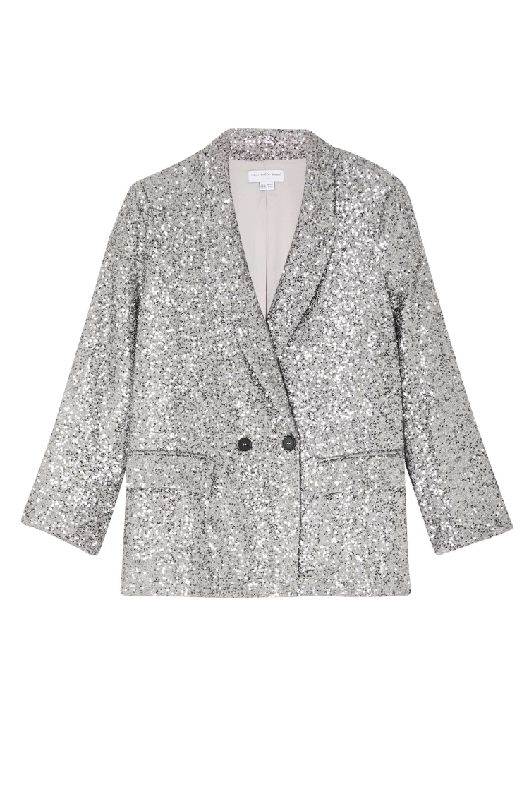 Gunmetal Sequin 54 Blazer