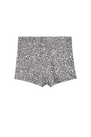 Thumbnail for Gunmetal Sequin Hot Pants