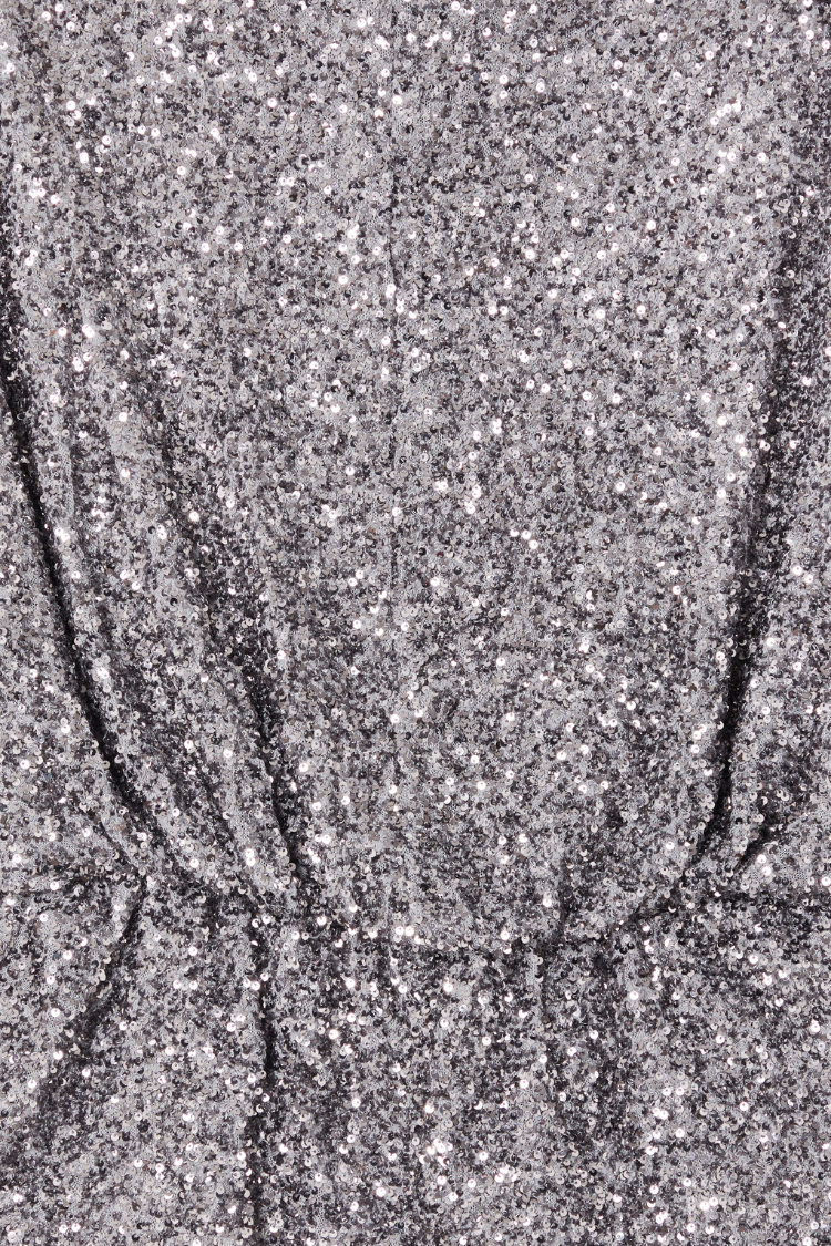 Gunmetal Sequin Tilly Top