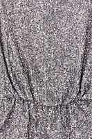 Thumbnail for Gunmetal Sequin Tilly Top