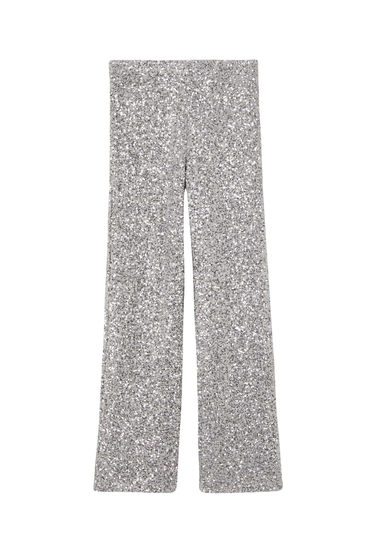 Gunmetal Sequin Freddie Trousers