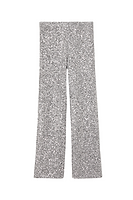 Thumbnail for Gunmetal Sequin Freddie Trousers