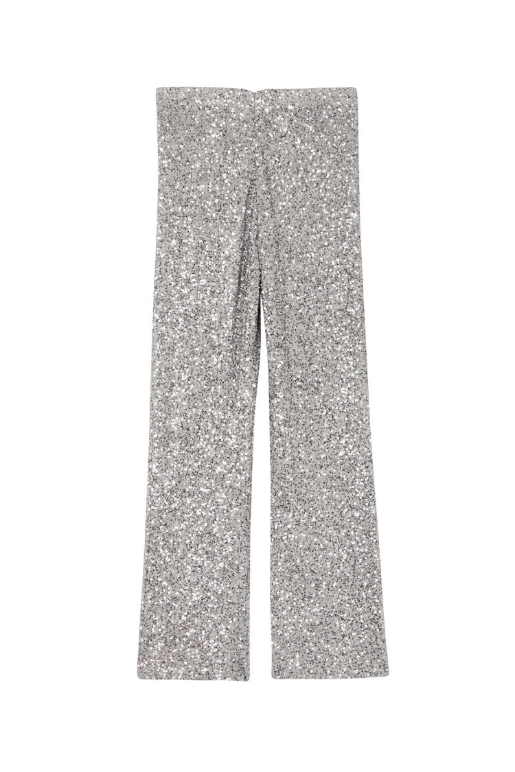 Gunmetal Sequin Freddie Trousers