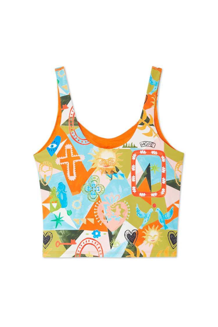 Hope Bright Ruched Sports Top