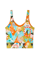 Thumbnail for Hope Bright Ruched Sports Top