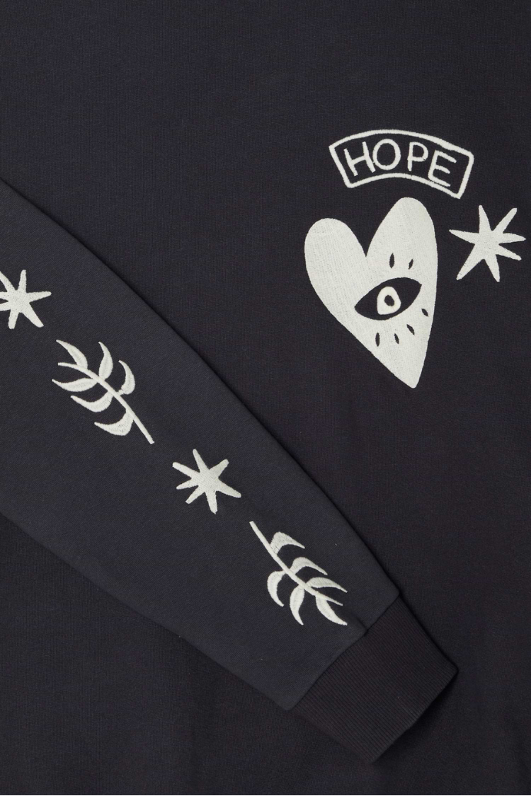 Hope Charcoal Sweatshirt