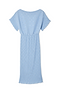 Ice Blue Plisse Tilly Dress