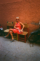 Thumbnail for Red Shell Ioana Mini Dress Petite